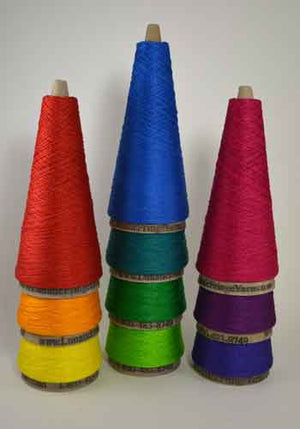10/2 Lunatic Fringe Yarn 10 color gamp warm