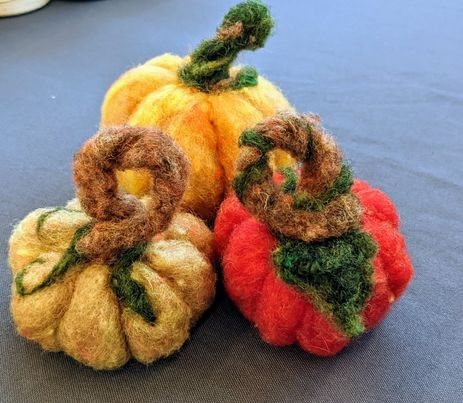 Felted Pumpkin Workshop