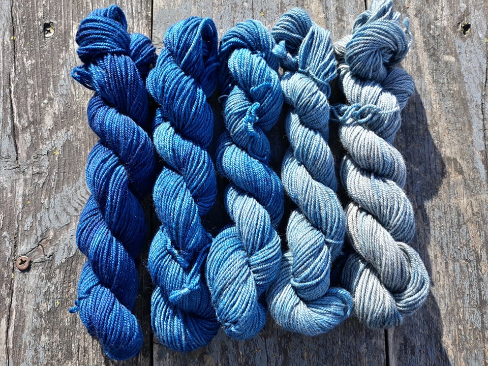 Mini-Skein Gradient Dyeing Workshop
