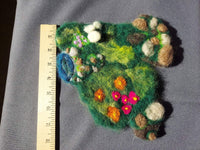 Needle Felted Fairy Garden