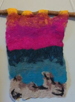 Water Colors with Wool - August 20, 2pm