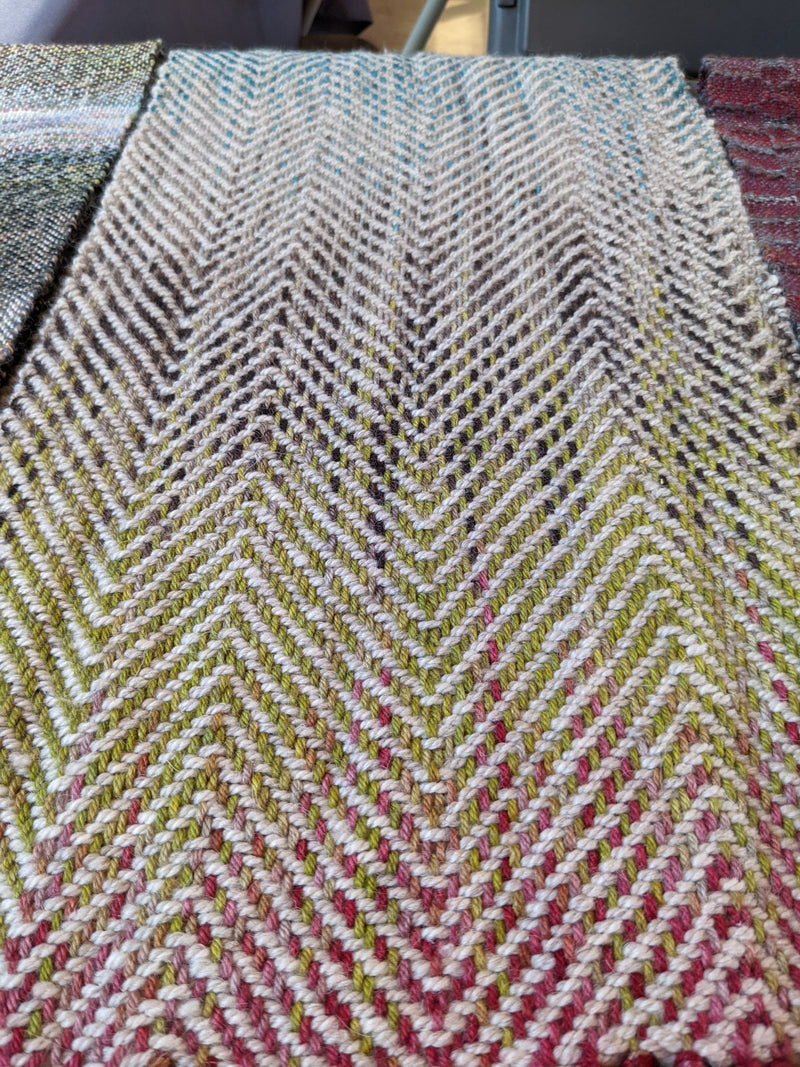 Weaving with Hand-Dyed or Hand-Spun Yarn