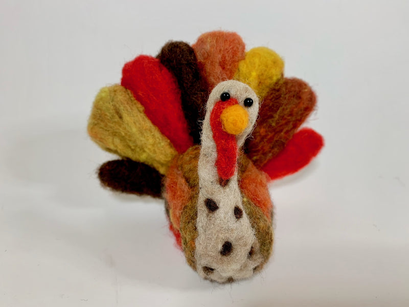 Needle Felted Turkey Workshop -  Sunday, Nov 6th