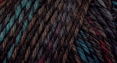 75% wool/ 25% nylon Wildfoote handpainted skein