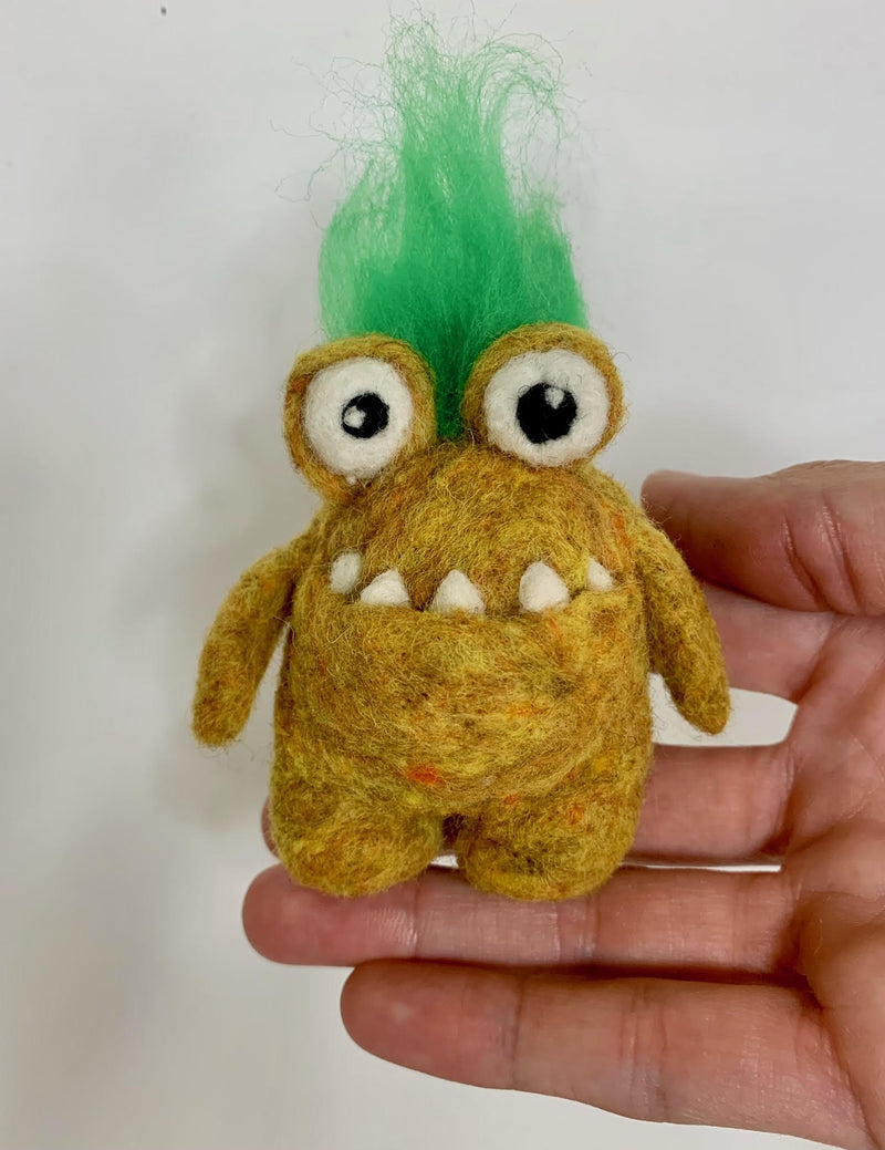 Needle-felted Monster Workshop - Sunday, September 11
