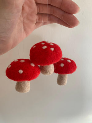 Needle Felted Mushroom Workshop - Sunday Dec. 18th
