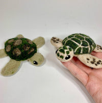 Needle-Felted Turtle Project